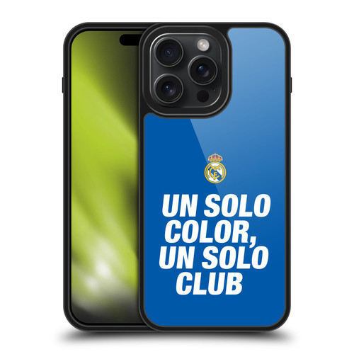 Real Madrid CF Origin Un Solo Gel Armour Case For Apple iPhone 15 Pro Max
