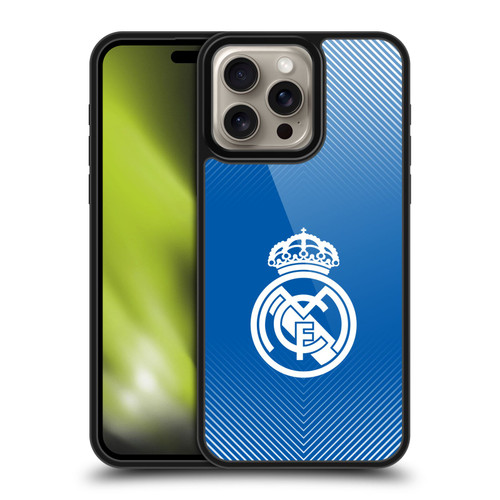 Real Madrid CF Origin Logo Blue Gel Armour Case For Apple iPhone 16 Pro Max
