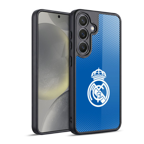 Real Madrid CF Origin Logo Blue Gel Armour Case For Samsung Galaxy S24 5G