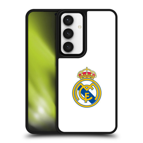 Real Madrid CF Origin Plain Logo White Gel Armour Case For Samsung Galaxy S24 5G