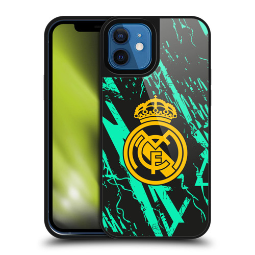 Real Madrid CF Urban Green Gold Gel Armour Case For Apple iPhone 12 / iPhone 12 Pro