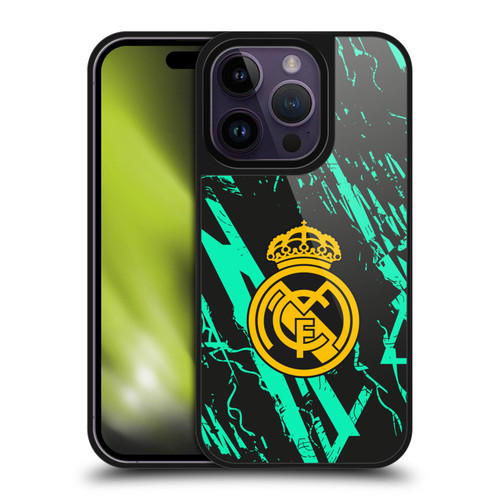 Real Madrid CF Urban Green Gold Gel Armour Case For Apple iPhone 14 Pro