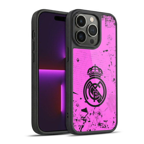 Real Madrid CF Urban Pink Gel Armour Case For Apple iPhone 14 Pro