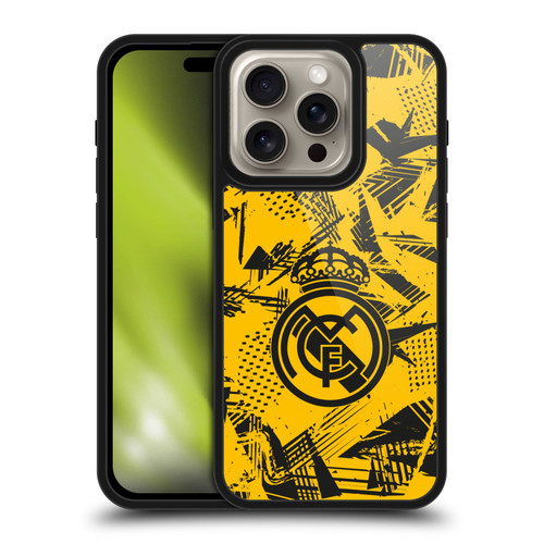 Real Madrid CF Urban Yellow Gel Armour Case For Apple iPhone 16 Pro