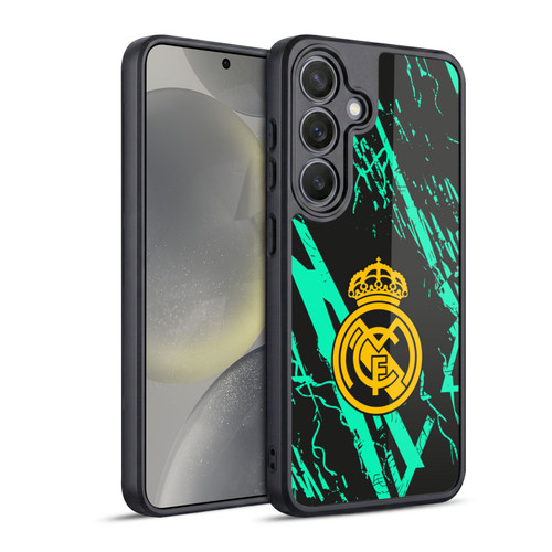 Real Madrid CF Urban Green Gold Gel Armour Case For Samsung Galaxy S24 5G