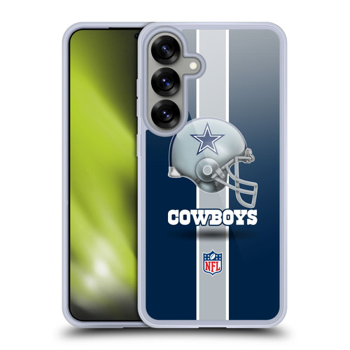 NFL Dallas Cowboys Logo Helmet Soft Gel Case for Samsung Galaxy S25+
