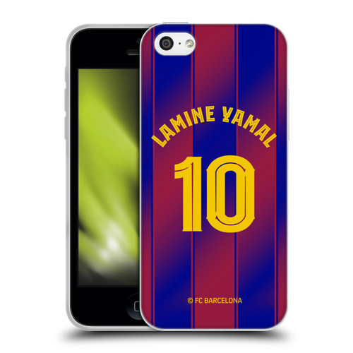 FC Barcelona 2025/26 Players Home Kit Lamine Yamal Soft Gel Case for Apple iPhone 5c