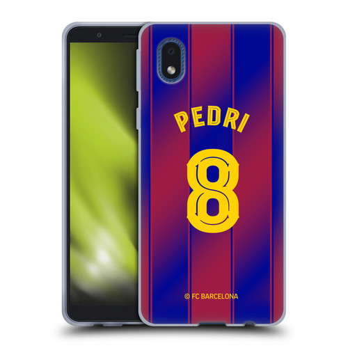 FC Barcelona 2025/26 Players Home Kit Pedri Soft Gel Case for Samsung Galaxy A01 Core (2020)