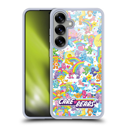 Care Bears 40th Anniversary Rainbow Soft Gel Case for Samsung Galaxy S25+ & MagSafe