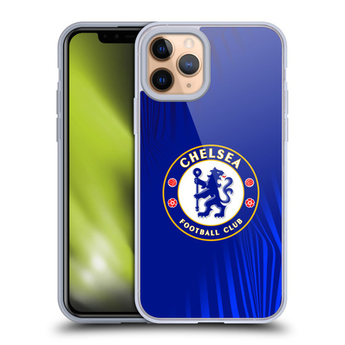 Chelsea Football Club Crest Super Graphic Soft Gel Case for Apple iPhone 11 Pro