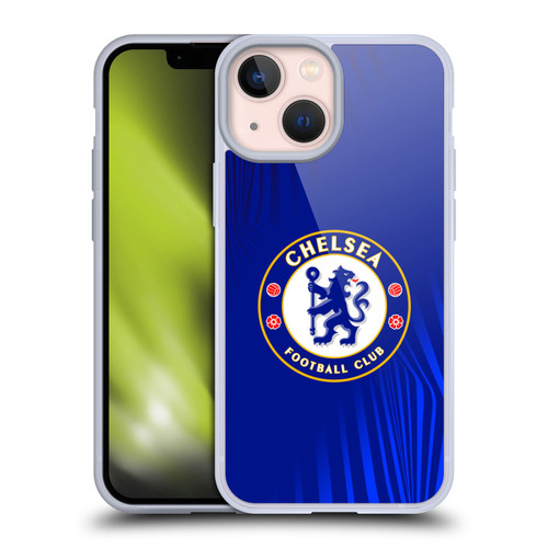 Chelsea Football Club Crest Super Graphic Soft Gel Case for Apple iPhone 13 Mini
