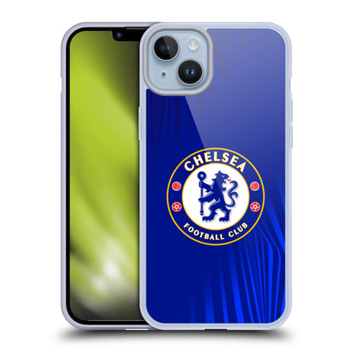 Chelsea Football Club Crest Super Graphic Soft Gel Case for Apple iPhone 14 Plus