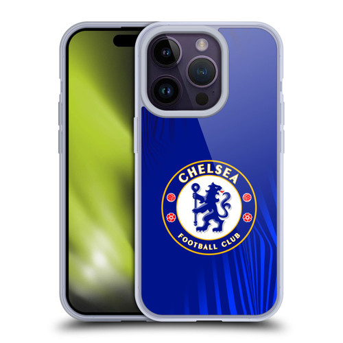 Chelsea Football Club Crest Super Graphic Soft Gel Case for Apple iPhone 14 Pro