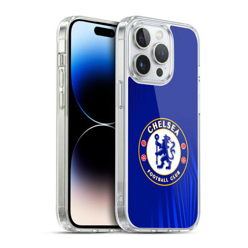 Chelsea Football Club Crest Super Graphic Soft Gel Case for Apple iPhone 14 Pro & MagSafe