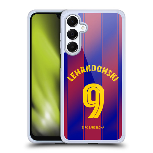 FC Barcelona 2025/26 Players Home Kit Robert Lewandowski Soft Gel Case for Samsung Galaxy A16 5G
