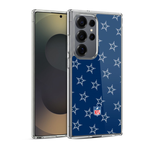 NFL Dallas Cowboys Artwork Patterns Soft Gel Case for Samsung Galaxy S25 Ultra & MagSafe
