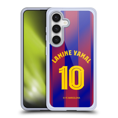 FC Barcelona 2025/26 Players Home Kit Lamine Yamal Soft Gel Case for Samsung Galaxy S24 5G