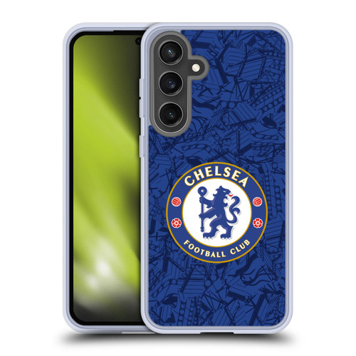 Chelsea Football Club 2019/20 Kit Home Soft Gel Case for Samsung Galaxy S24 FE Chelsea Football Club 2019/20 Kit Home Soft Gel Case for Samsung Galaxy S24 FE