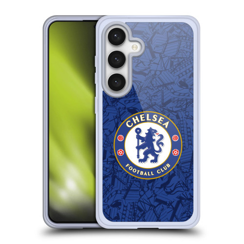 Chelsea Football Club 2019/20 Kit Home Soft Gel Case for Samsung Galaxy S24 5G Chelsea Football Club 2019/20 Kit Home Soft Gel Case for Samsung Galaxy S24 5G