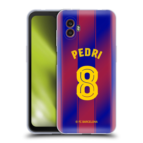 FC Barcelona 2025/26 Players Home Kit Pedri Soft Gel Case for Samsung Galaxy Xcover6 Pro/Pro2