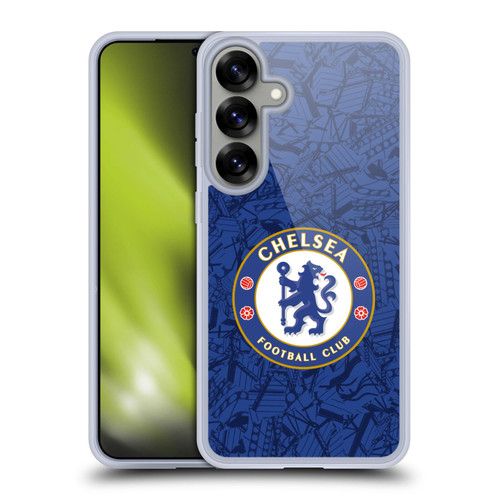 Chelsea Football Club 2019/20 Kit Home Soft Gel Case for Samsung Galaxy S25+ Chelsea Football Club 2019/20 Kit Home Soft Gel Case for Samsung Galaxy S25+