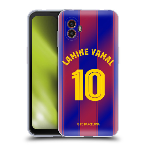 FC Barcelona 2025/26 Players Home Kit Lamine Yamal Soft Gel Case for Samsung Galaxy Xcover6 Pro/Pro2