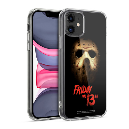 Friday the 13th 2009 Graphics Jason Voorhees Poster Soft Gel Case for Apple iPhone 11