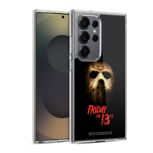 Friday the 13th 2009 Graphics Jason Voorhees Poster Soft Gel Case for Samsung Galaxy S25 Ultra & MagSafe