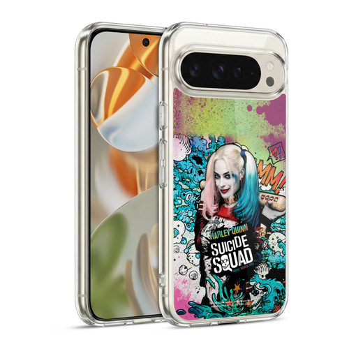 Suicide Squad 2016 Graphics Harley Quinn Poster Soft Gel Case for Google Pixel 9 / Pixel 9 Pro
