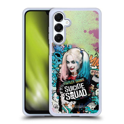 Suicide Squad 2016 Graphics Harley Quinn Poster Soft Gel Case for Samsung Galaxy A16 5G & MagSafe