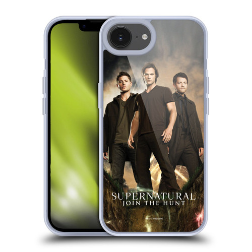 Supernatural Key Art Sam, Dean & Castiel 2 Soft Gel Case for Apple iPhone 16e & MagSafe