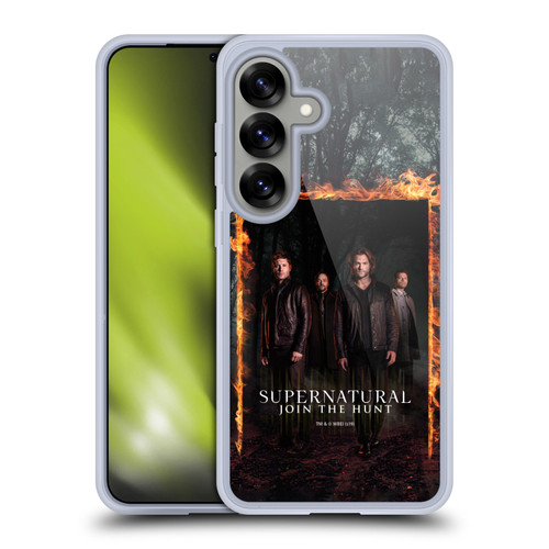 Supernatural Key Art Sam, Dean, Castiel & Crowley Soft Gel Case for Samsung Galaxy S25 & MagSafe