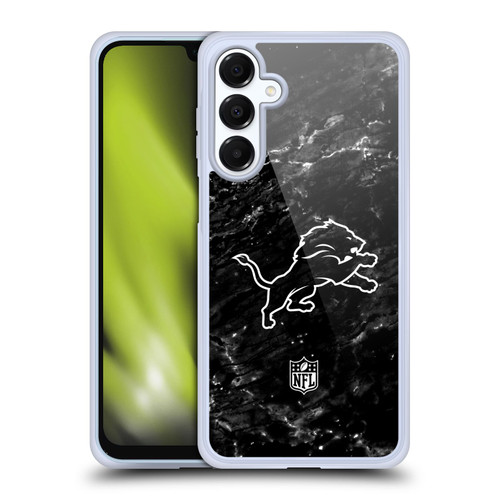 NFL Detroit Lions Artwork Marble Soft Gel Case for Samsung Galaxy A16 5G