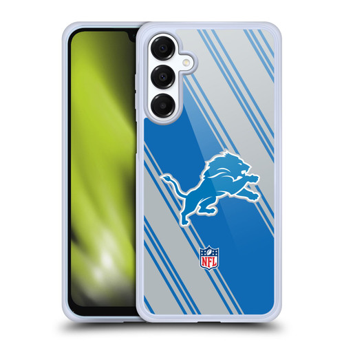 NFL Detroit Lions Artwork Stripes Soft Gel Case for Samsung Galaxy A16 5G