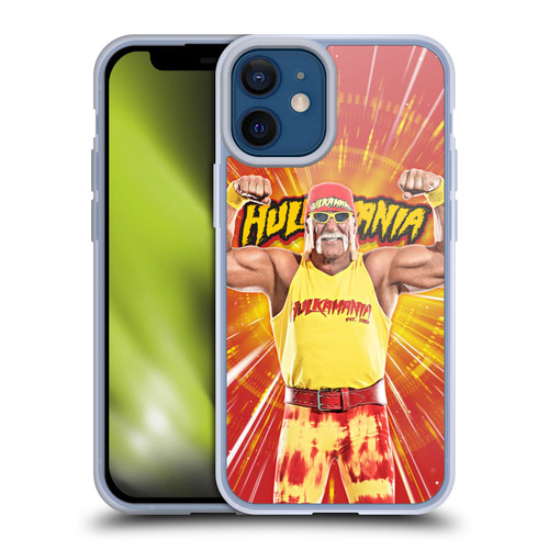 WWE Hulk Hogan Portrait Soft Gel Case for Apple iPhone 12 Mini