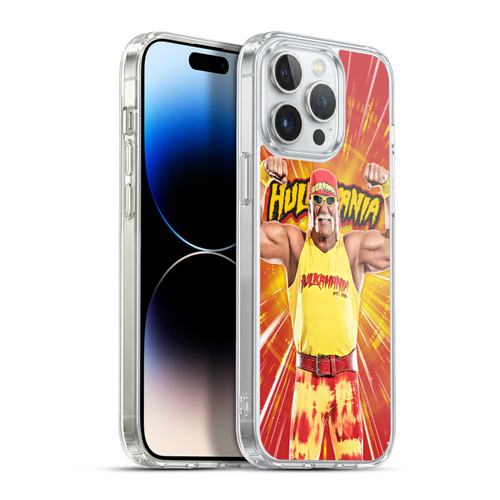 WWE Hulk Hogan Portrait Soft Gel Case for Apple iPhone 13 Pro Max