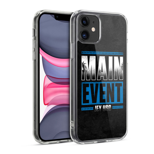 WWE Jey Uso Main Event Soft Gel Case for Apple iPhone 11