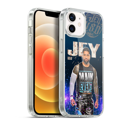 WWE Jey Uso Portrait Soft Gel Case for Apple iPhone 12 / iPhone 12 Pro & MagSafe
