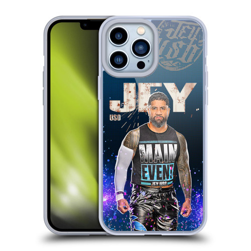 WWE Jey Uso Portrait Soft Gel Case for Apple iPhone 13 Pro Max & MagSafe