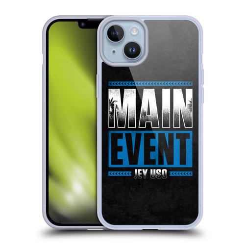 WWE Jey Uso Main Event Soft Gel Case for Apple iPhone 14 Plus