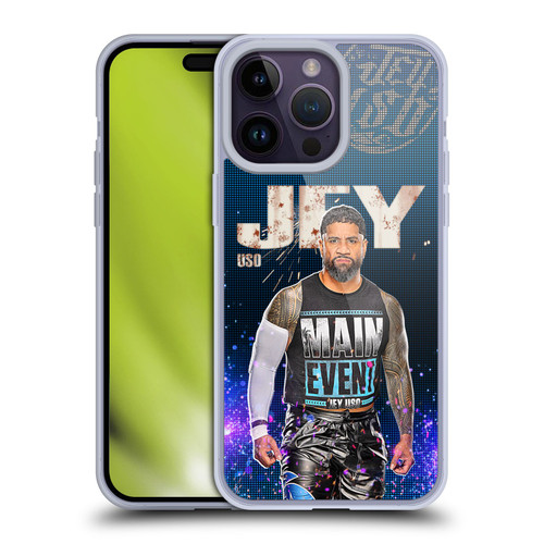 WWE Jey Uso Portrait Soft Gel Case for Apple iPhone 14 Pro Max & MagSafe