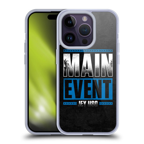 WWE Jey Uso Main Event Soft Gel Case for Apple iPhone 14 Pro & MagSafe