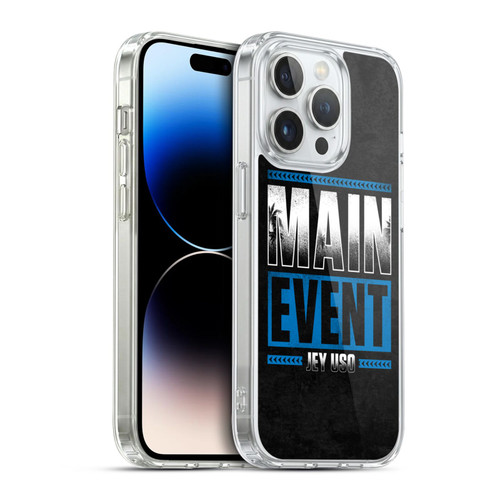 WWE Jey Uso Main Event Soft Gel Case for Apple iPhone 14 Pro & MagSafe