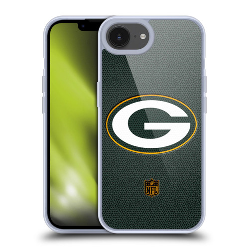 NFL Green Bay Packers Logo Football Soft Gel Case for Apple iPhone 16e