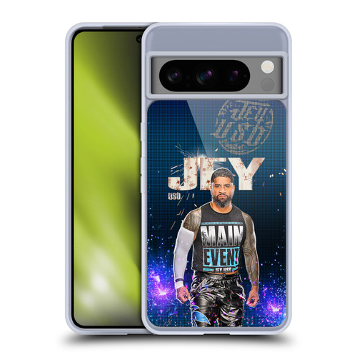 WWE Jey Uso Portrait Soft Gel Case for Google Pixel 8 Pro