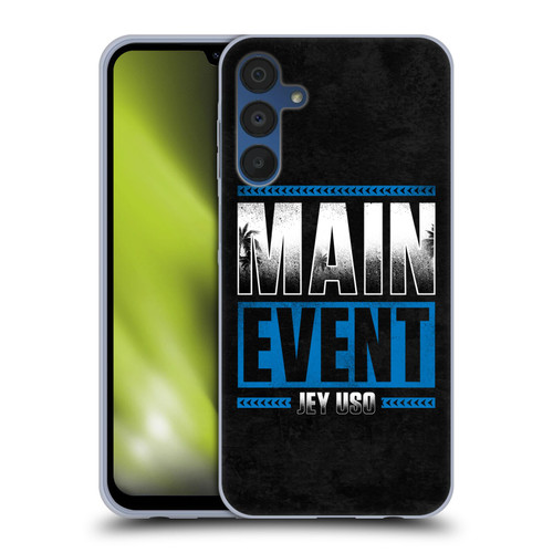 WWE Jey Uso Main Event Soft Gel Case for Samsung Galaxy A15 & MagSafe