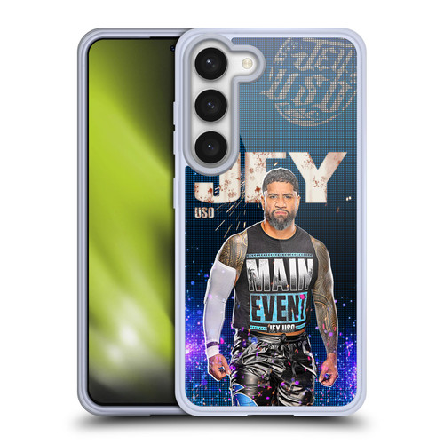 WWE Jey Uso Portrait Soft Gel Case for Samsung Galaxy S23 5G & MagSafe