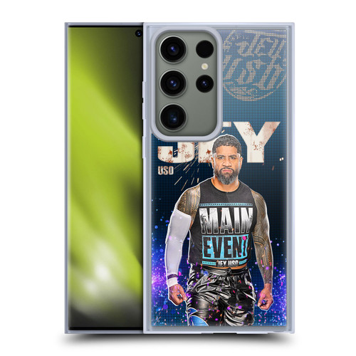 WWE Jey Uso Portrait Soft Gel Case for Samsung Galaxy S23 Ultra 5G & MagSafe