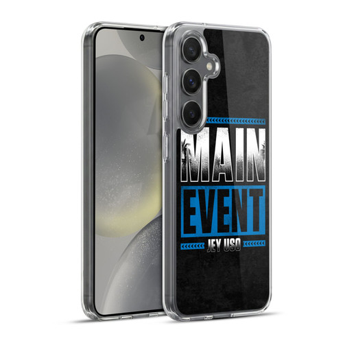 WWE Jey Uso Main Event Soft Gel Case for Samsung Galaxy S24+ 5G & MagSafe