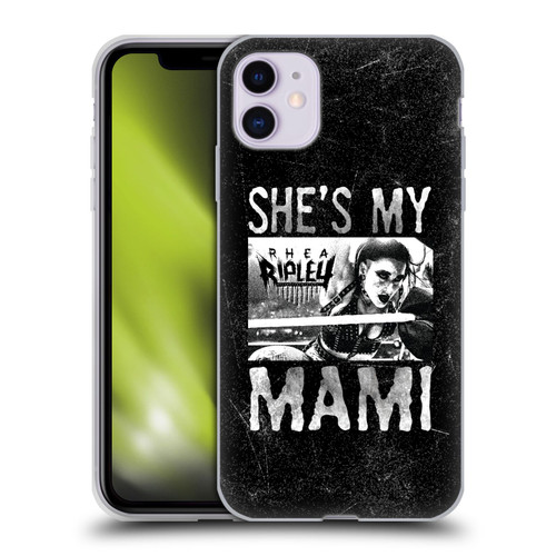 WWE Rhea Ripley She's My Mami Soft Gel Case for Apple iPhone 11